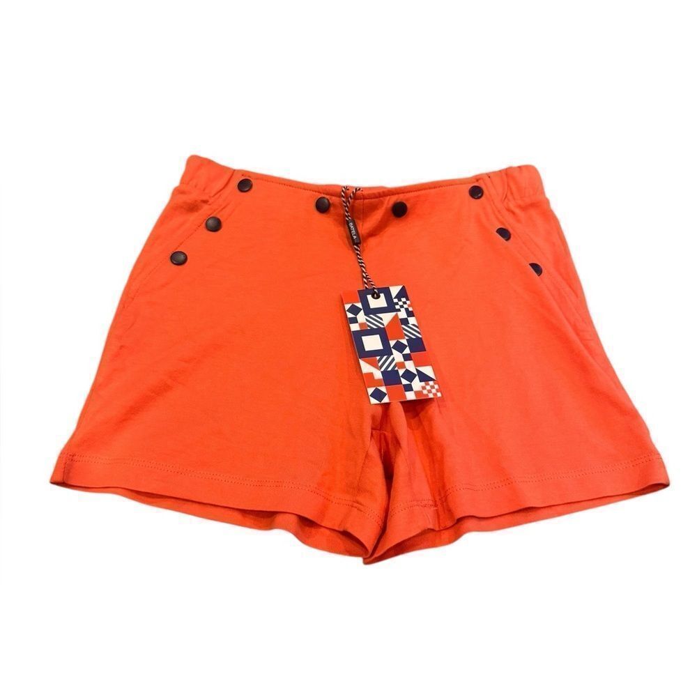 Batela Orange Nautical Shorts  NWT Youth 10